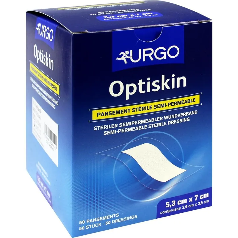 Optiskin Wundverband, steril, 53 x 70 mm (50 Stck.)