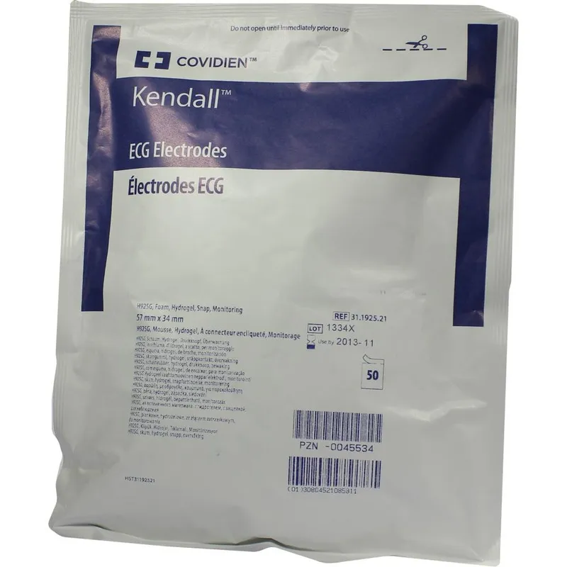 Kendall Einmal-Elektroden mit Hydrogel, u. Ag/AgCI-Sensor 57 x 34 mm (50 Stck.)