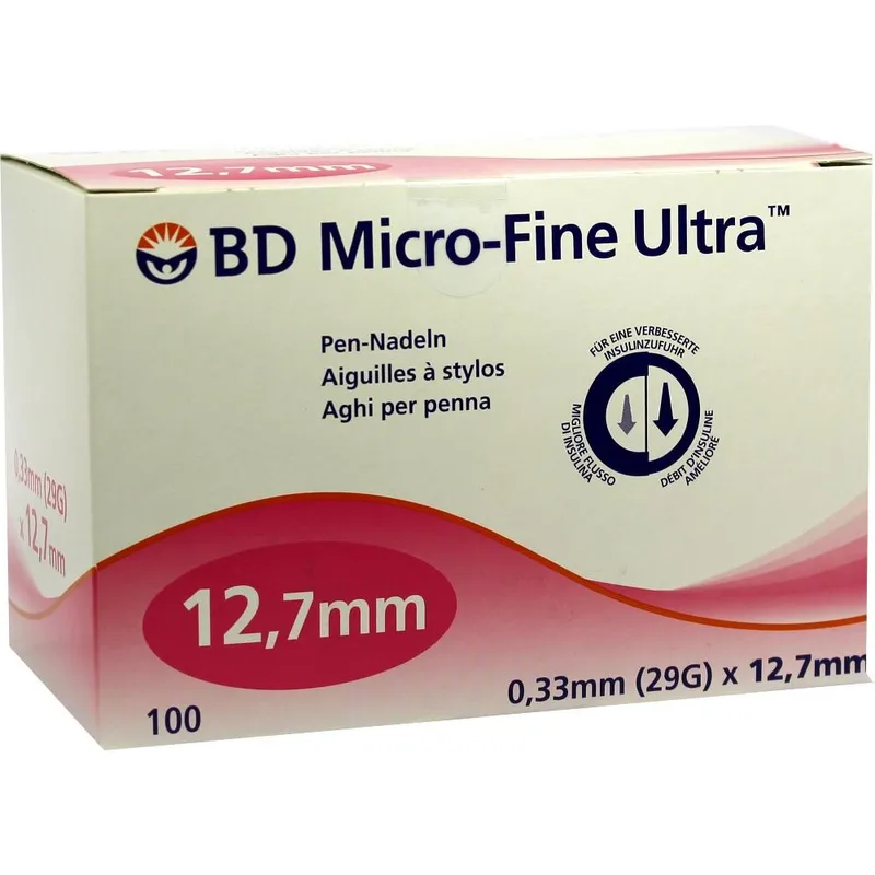 BD Micro-Fine Ultra Pen-Nadeln, 29 G 0,33 x 12,7 mm (100 Stck.)