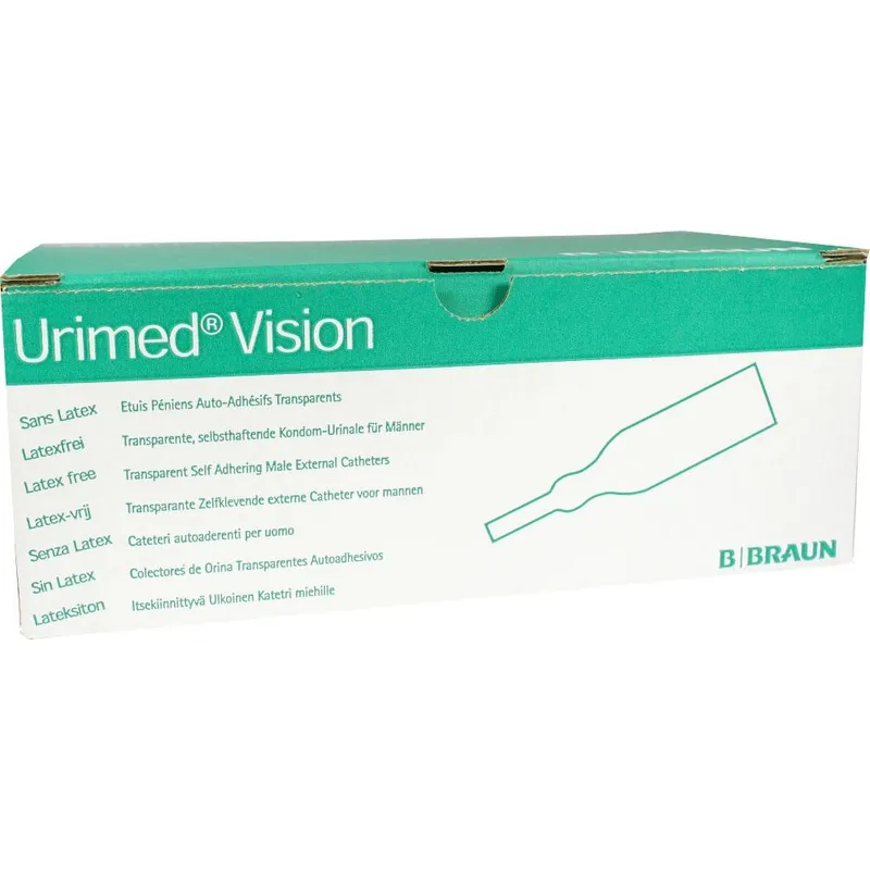 Urimed Vision Standard Kondom-Urinale, selbsthaftend, Ø 32 mm (30 Stck.)