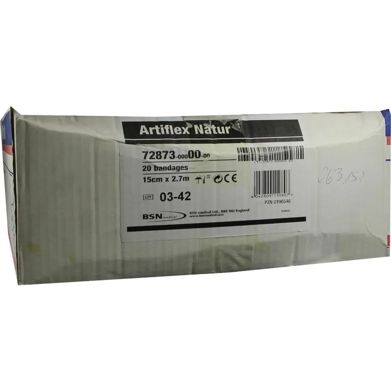 Artiflex Natur Polsterwatte, 2,7 m x 15,0 cm