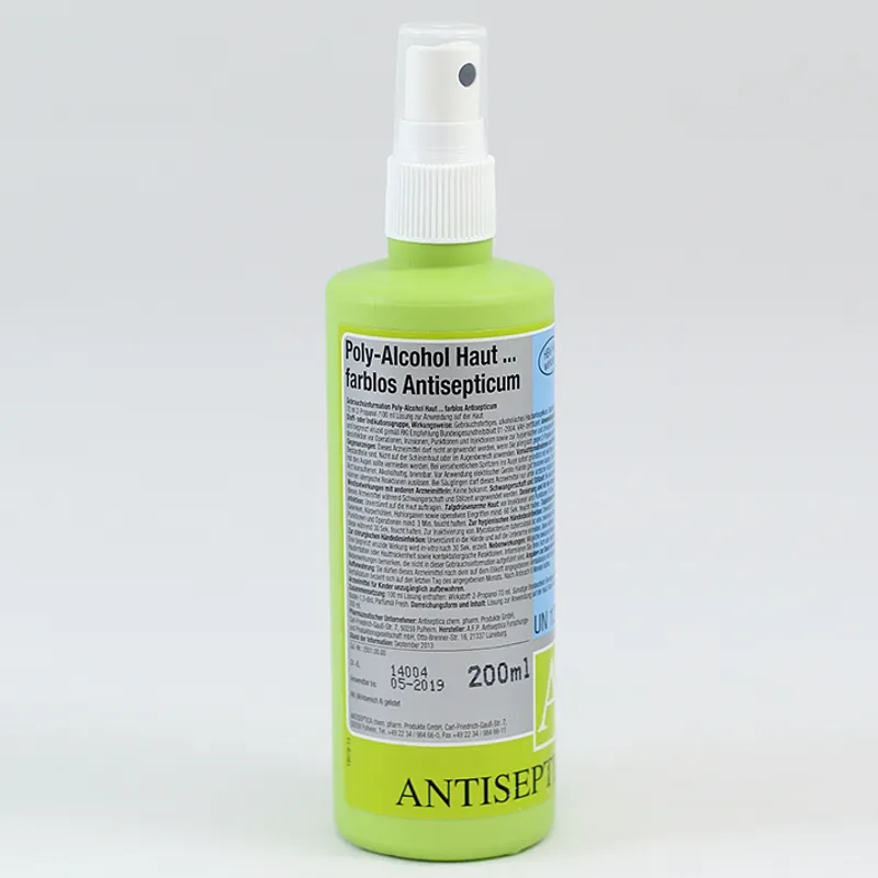 Poly-Alcohol 200 ml, Haut-Antisepticum farblos