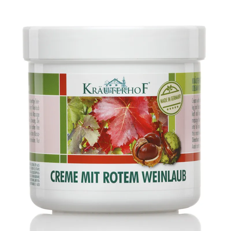 KräuterhoF Creme mit rotem Weinlaub, 250 ml