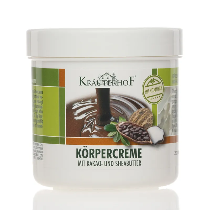 KräuterhoF Körpercreme mit Kakao- und, Sheabutter 250 ml