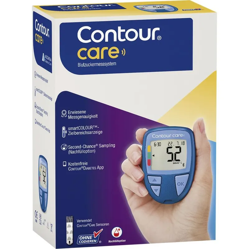 CONTOUR CARE Set mmol/l, Blutzuckermessgerät