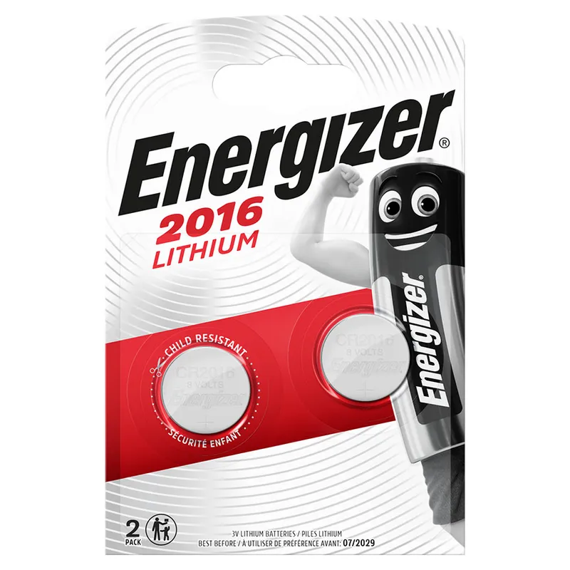 Energizer Batterie Typ CR2016, 3 V, (2er-Pack) #E301021903#