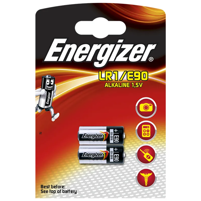 Energizer Spezialbatterie E90, Typ LR1 1,5 V (2er-Pack) #E300803302#