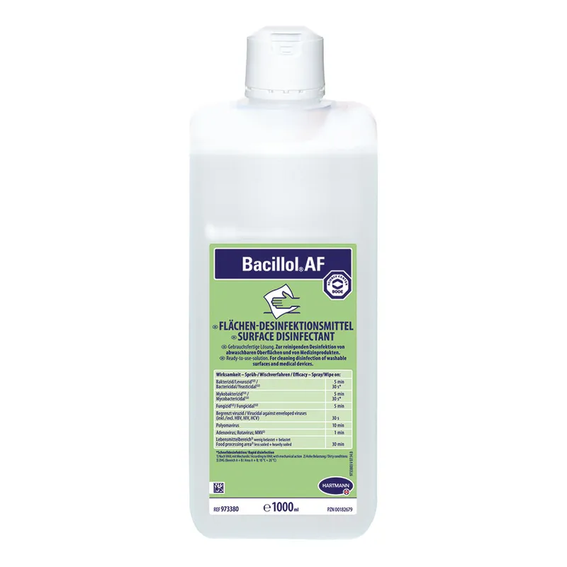 Bacillol AF 1 Ltr., Flächenschnelldesinfektion