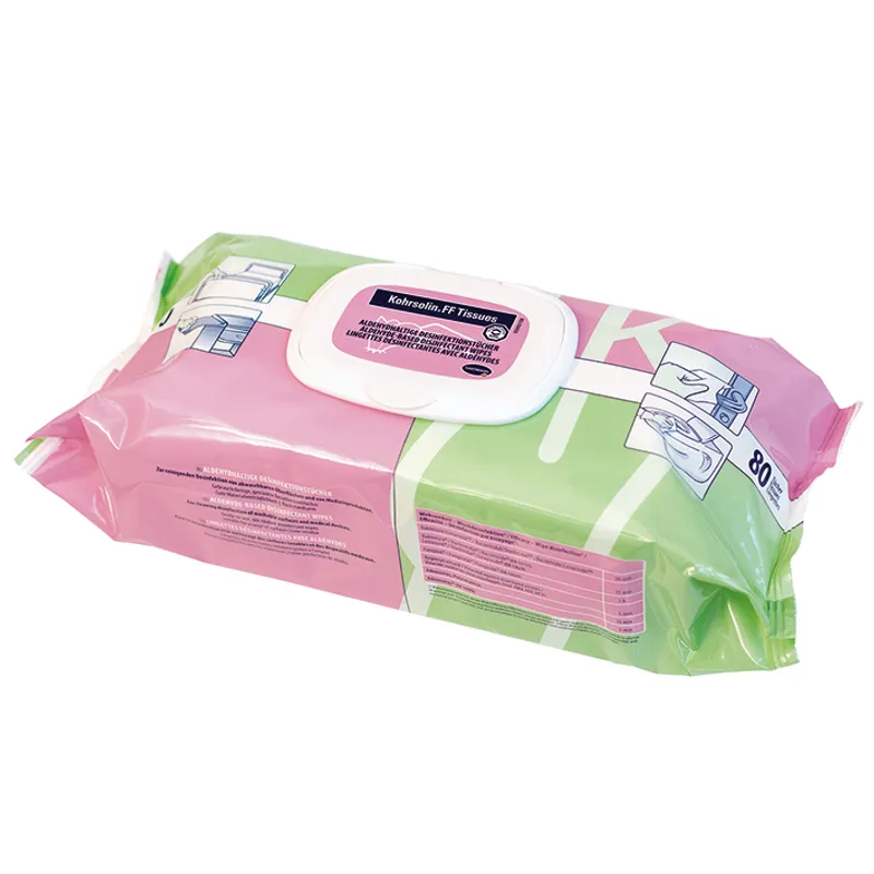 Kohrsolin FF Tissues Flowpack, (80 T.) Flächendesinfektionstücher