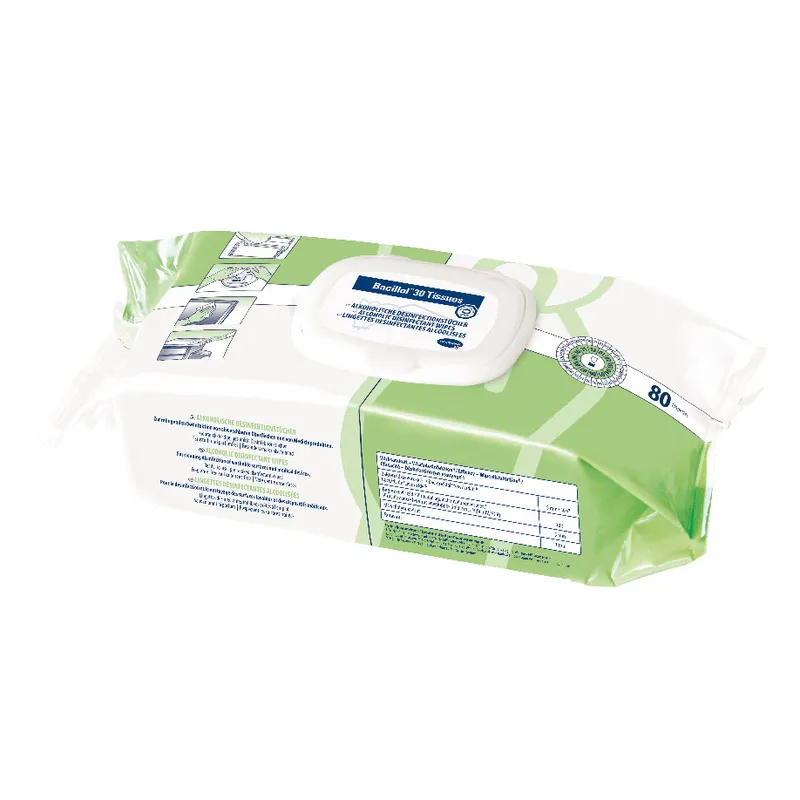 Bacillol 30 Sensitive Tissues Flowpack, Schnelldesinfektionstücher (80 T.)