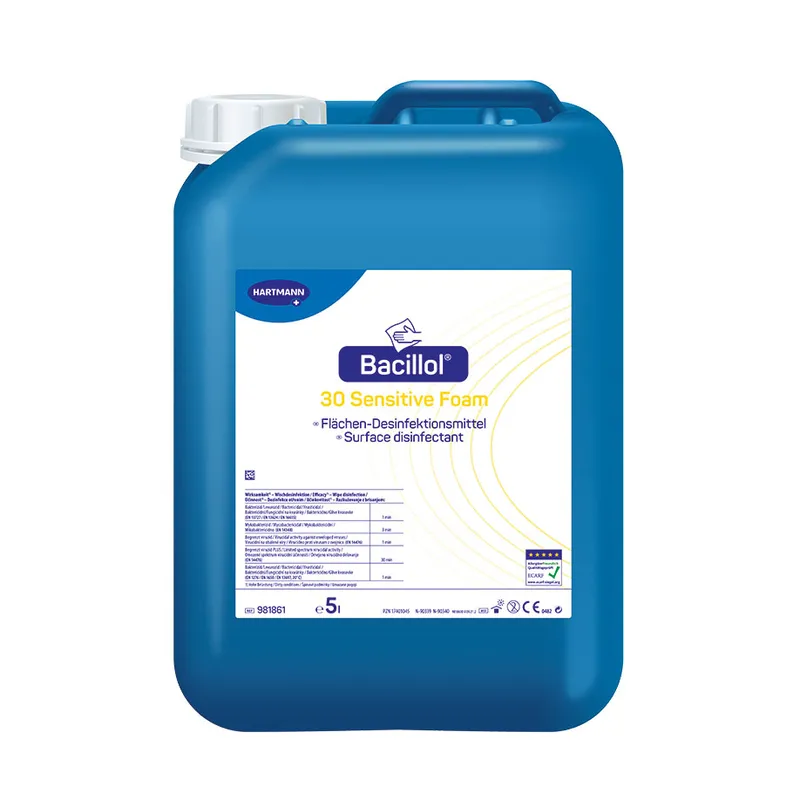 Bacillol 30 Sensitive Foam 5 Ltr., Flächenschnelldesinfektion