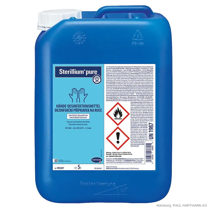 Sterillium pure 5 Ltr., Händedesinfektion