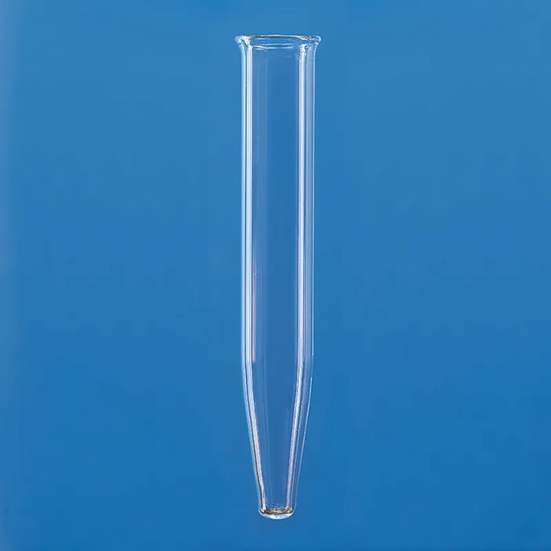 Zentrifugenröhrchen, AR-Glas, ca. 15 ml, konisch, Bördelrand, ungrad., H 113 mm