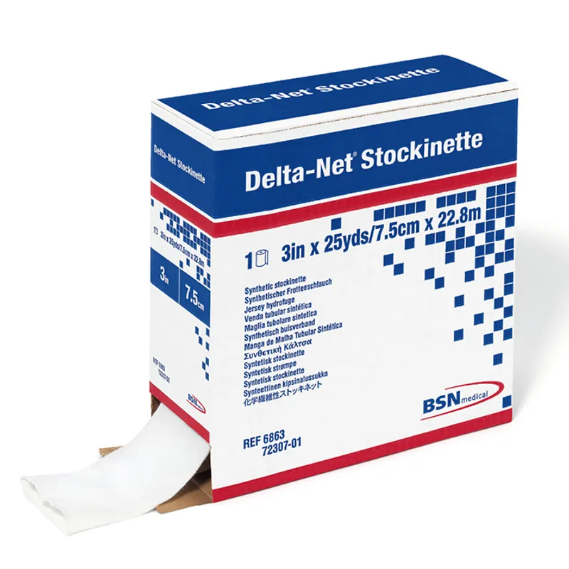 Delta-Net Stockinette weiß, 22,8 m x 5,0 cm