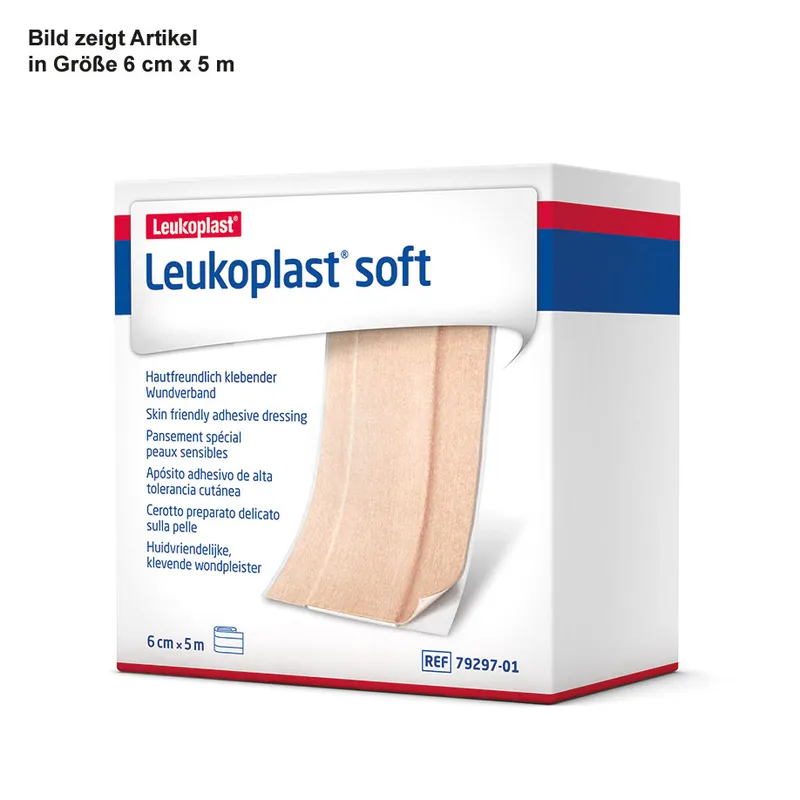 Leukoplast Soft Wundschnellverband, 5 m x 4 cm