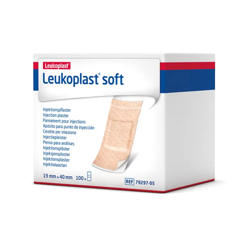 Leukoplast Soft Injektionspflaster, 1,9 x 4 cm (100 Stck.)