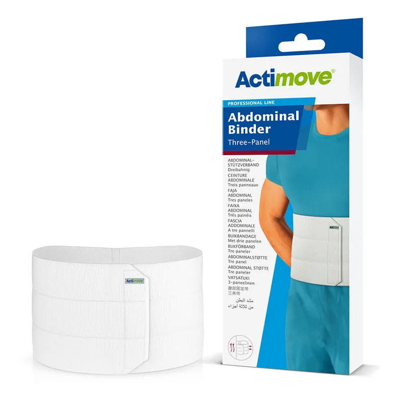 Actimove Abdominal Binder Comfort, Gr. S, für Körperumfang 85-115 cm, weiß