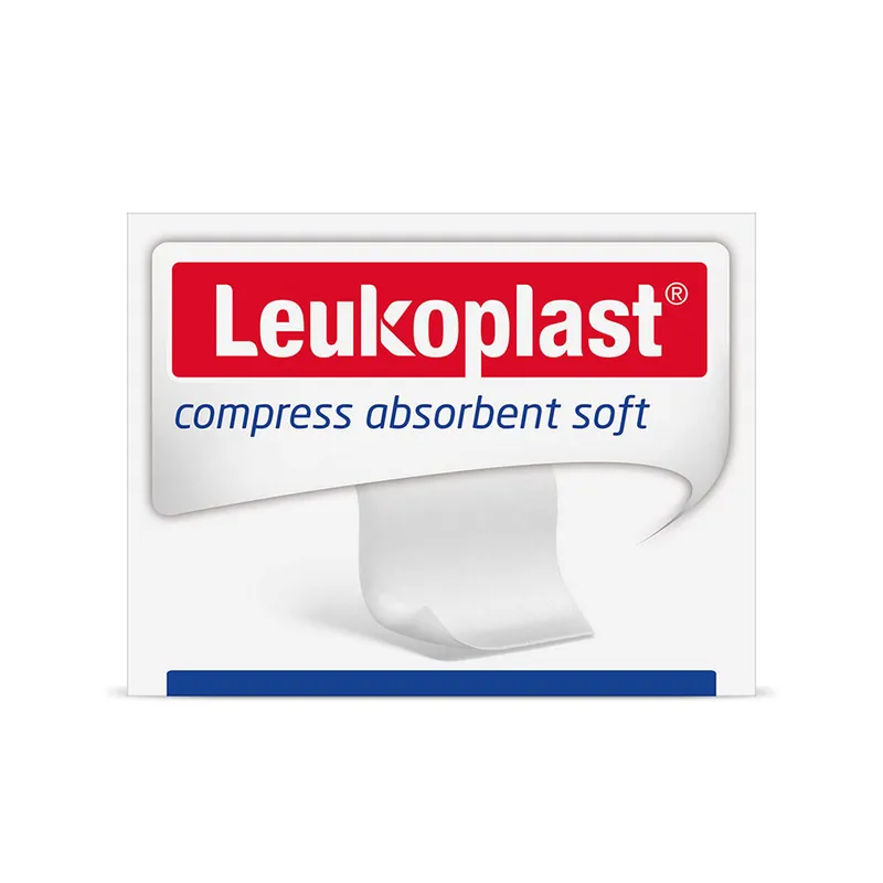 Leukoplast Compress Absorbent Soft, 10 x 10 cm, steril