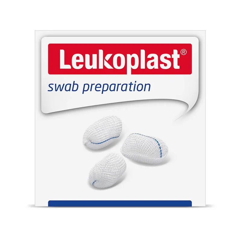 Leukoplast Swab Ball Gauze steril, pflaumengroß (42 x (2+2) Stck.)