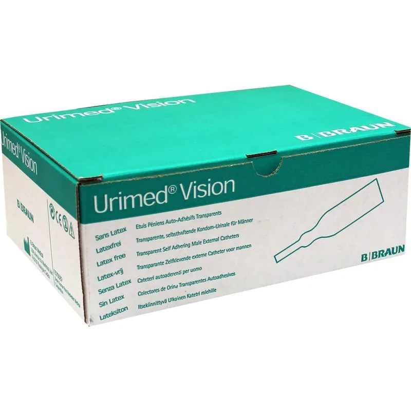 Urimed Vision Standard Kondom-Urinale, selbsthaftend, Ø 25 mm (30 Stck.)