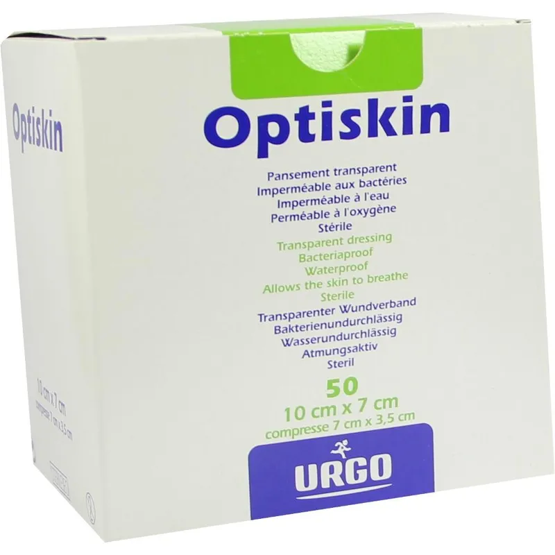 Optiskin Wundverband, steril, 100 x 70 mm (50 Stck.)