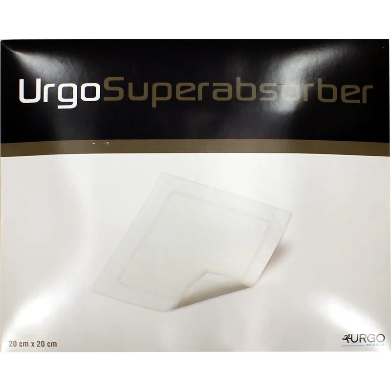 UrgoSuperabsorber Wundauflagen, steril, 20 x 20 cm (10 Stck.)