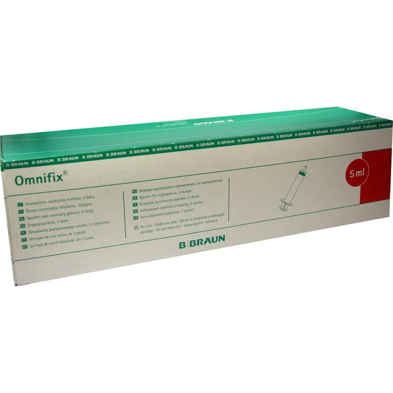 Omnifix Einmal-Spritze 5 ml LL