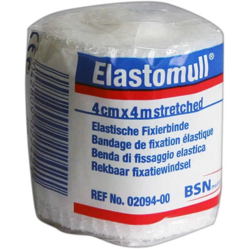 Elastomull Fixierbinde 4 m x 4 cm, weiß