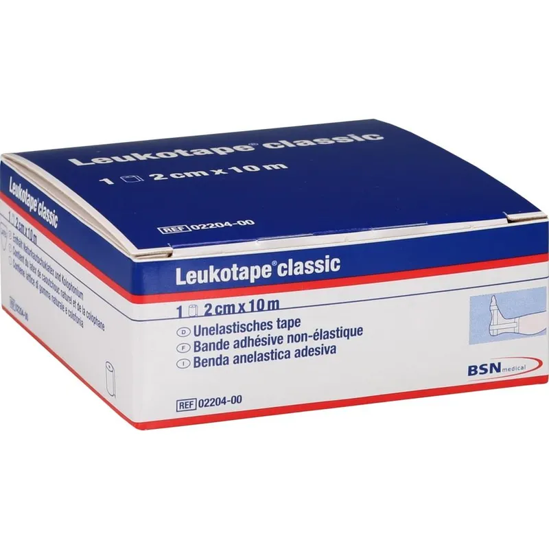 Leukotape classic Klebebinde, 10 m x 2,00 cm, weiß