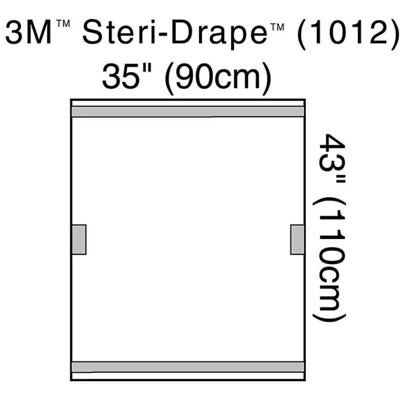 3M Steri-Drape Geräteabdeckungen, 90 x 110 cm (10 Stck.)