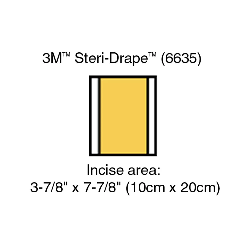 3M Ioban 2 Inzisionsfolien 10 x 20 cm, Inzisionsfeld 10 x 20 cm (10 Stck.)