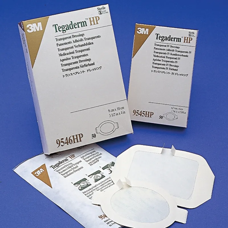 3M Tegaderm HP Transparentverband, rechteckig, 6 x 7 cm (100 Stck.)