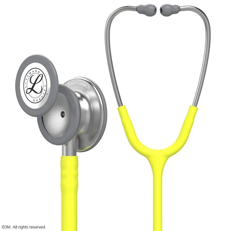 3M Littmann CLASSIC III Monitoring, Stethoskop zitronengelb