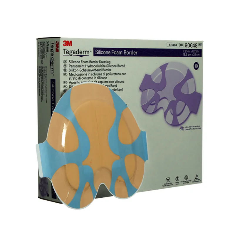 3M Tegaderm Silicone Foam Border, Schaumverband 18,5 x 22 cm (5 Stck.)