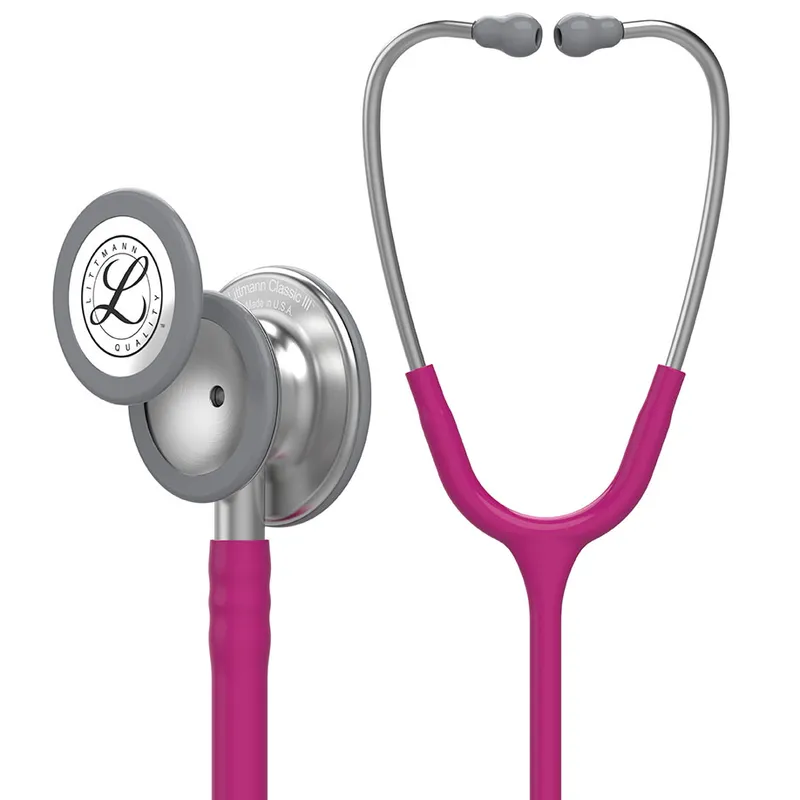 3M Littmann CLASSIC III Monitoring, Stethoskop himbeere