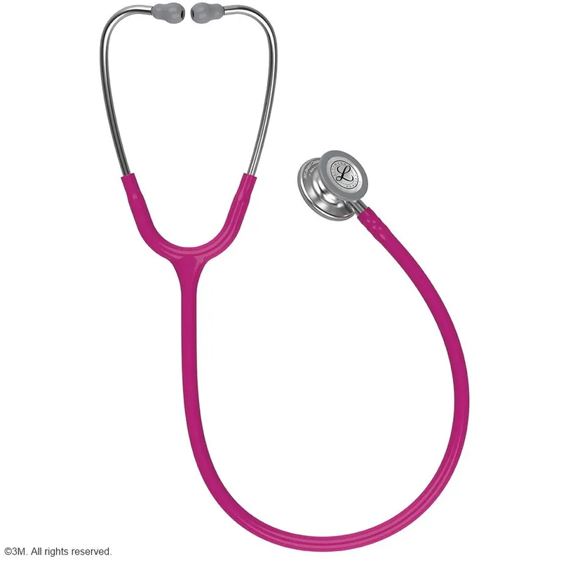 3M Littmann CLASSIC III Monitoring, Stethoskop himbeere