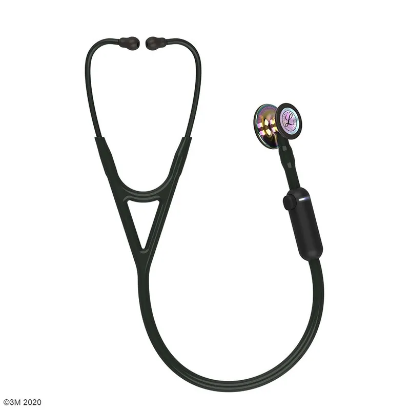 3M Littmann Elektronisches Stethoskop, Modell CORE, High Polish Regenbogen