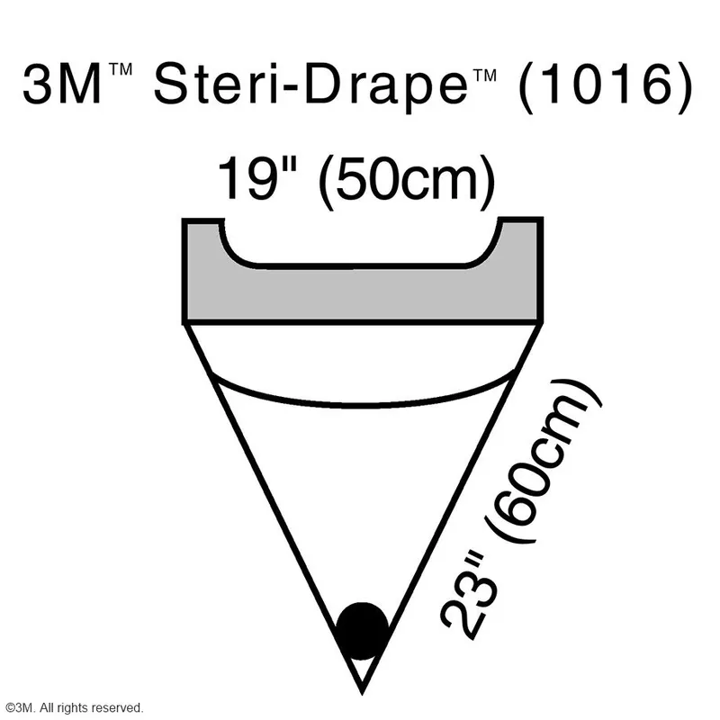 3M Steri-Drape Auffangbeutel, 60 cm x 50 cm (10 Stck.)