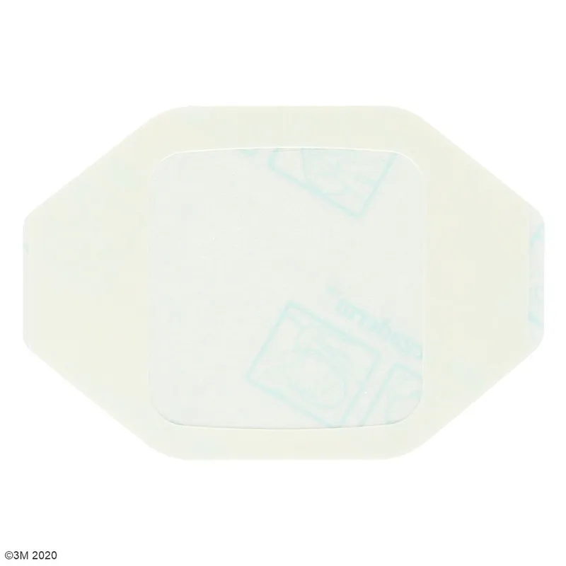 3M Tegaderm Film Transparentverband, steril, 4,4 x 4,4 cm (5 Stck.)