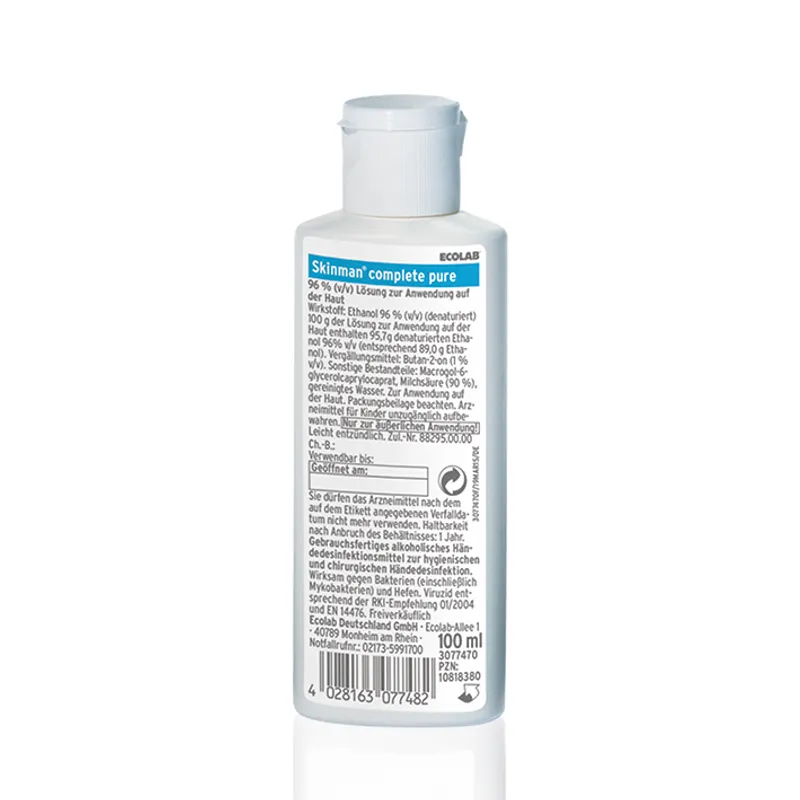 Skinman complete pure 100 ml, Händedesinfektion