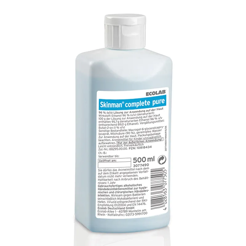 Skinman complete pure 500 ml, Händedesinfektion