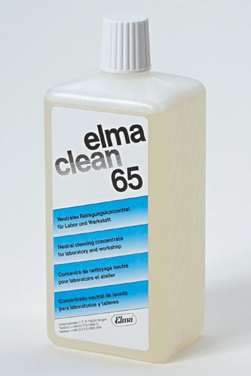 Elma clean 65 Reinigungslösung 1 Ltr., für Labor und Werkstatt