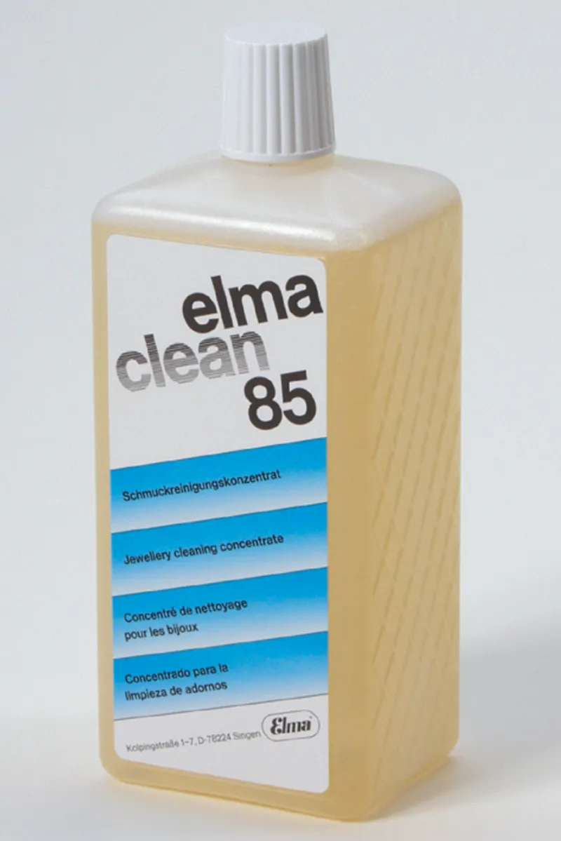 Elma clean 85 Reinigungslösung 1 Ltr., Schmuckreinigungskonzentrat