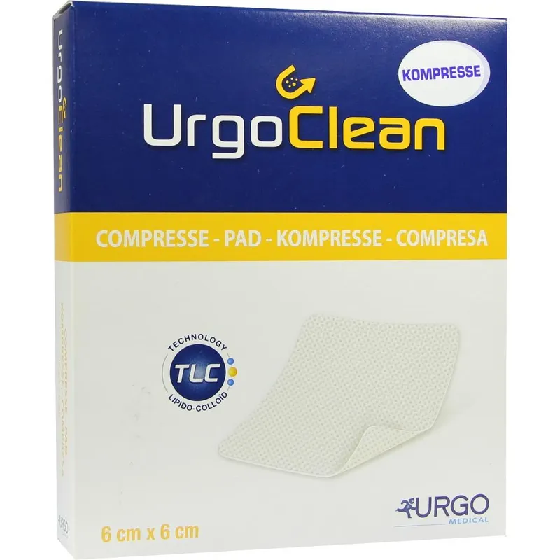 UrgoClean Kompressen, 6 x 6 cm, (10 Stck.)