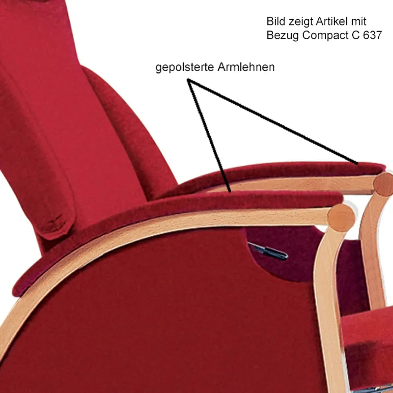 Armauflage, gepolstert