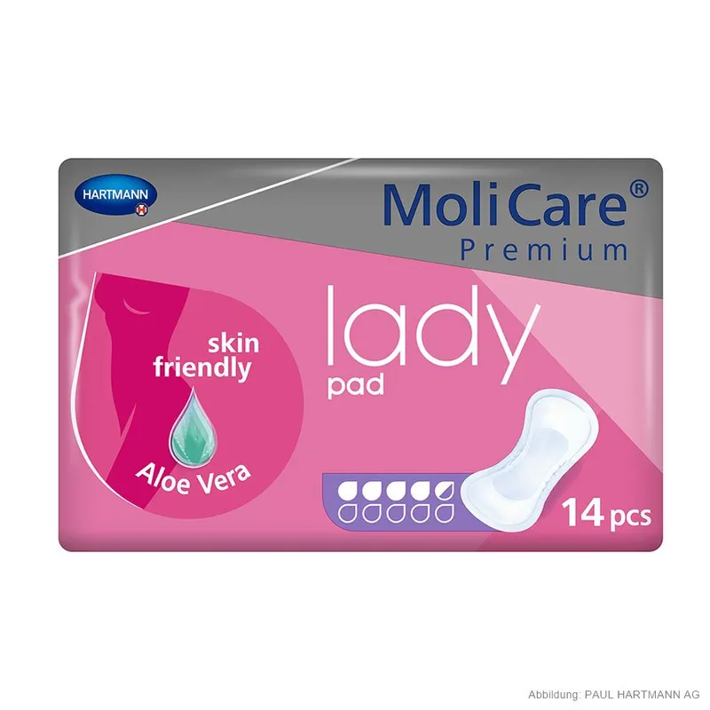 MoliCare Premium lady pad 4,5 Tropfen, Inkontinenzeinlagen (14 Stck.)