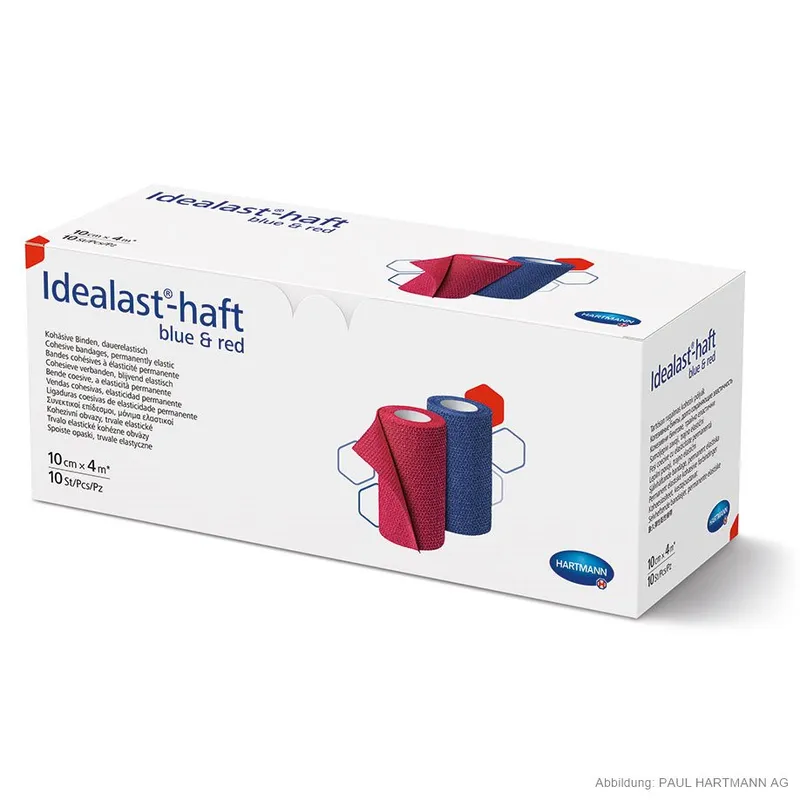 Idealast-haft Color, Idealbinden 4 m x 10 cm (10Binden sort.)