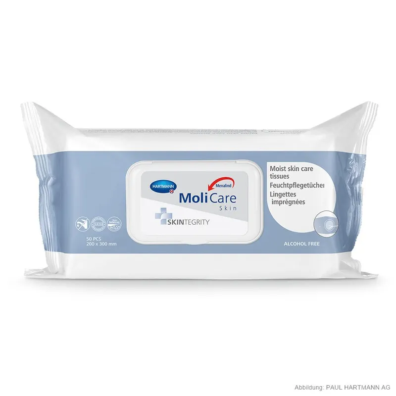 MoliCare Skin Feuchtpflegetücher, (50 Stck.)