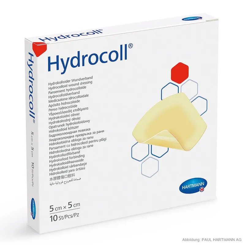 Hydrocoll Hydrokolloidverband, steril 5 x 5 cm (10 Stck.)