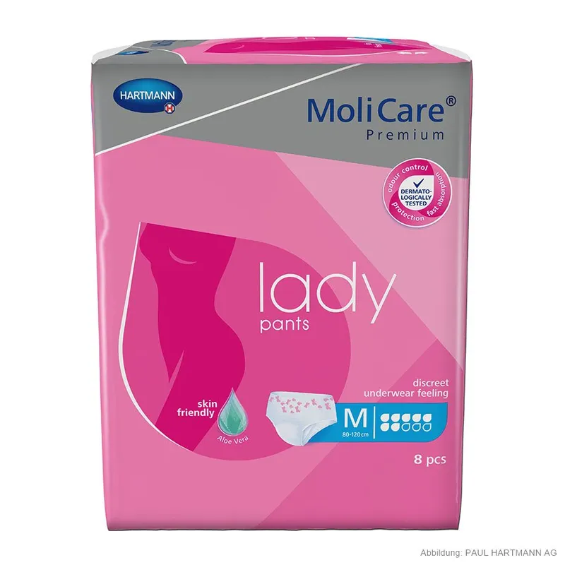 MoliCare Premium lady pants 5 Tropfen, Gr. M, Inkontinenzslips (8 Stck.)